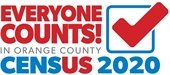 "Everyone Counts in Orange County! CENSUS 2020." 
