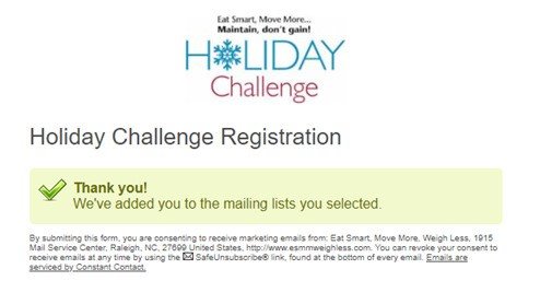 Maintain, Don't Gain