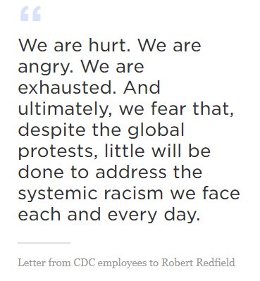 Letter from CDC Employees