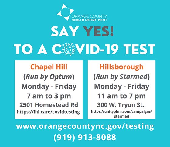 say yes to a covid-19 test