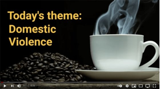 Today's theme: domestic violence