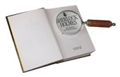 Sherlock Holmes book - magnifying glass