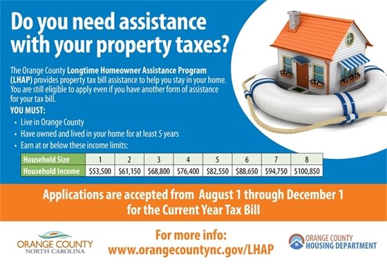 Longtime Homeowners Assistance Program graphic