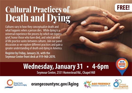 Cultural Practices of Death and Dying flyer