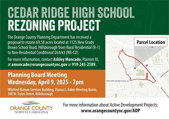 Cedar Ridge High School Rezoning Project