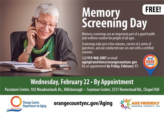 MEMORY SCREENING DAY