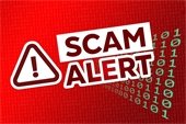 Scam Alert warning