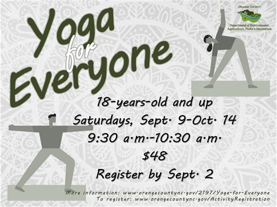 Yoga - ages 18-years-old to Adult