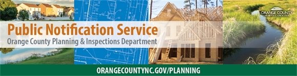 Orange County Planning and Inspections Public Notification Service 