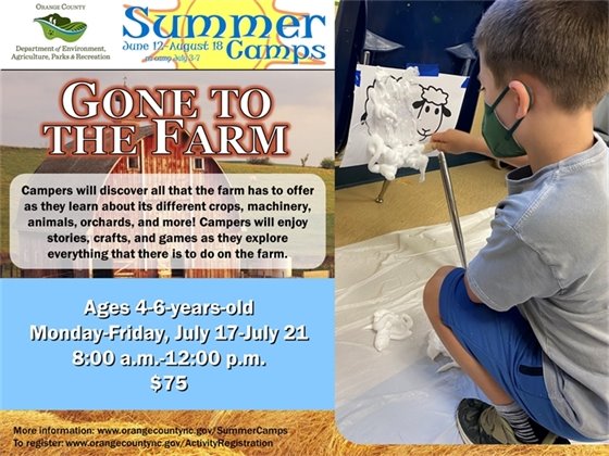 Gone to the Farm - ages 4-6-years-old