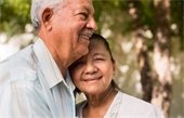 Elderly Hispanic Couple