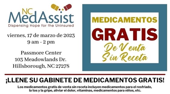 ¡LLENE SU GABINETE DE MEDICAMENTOS GRATIS!