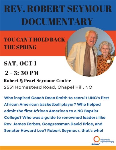 Robert Seymour documentary, "You Can't Hold Back the Spring"