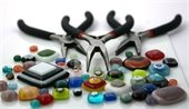 fused glass beads