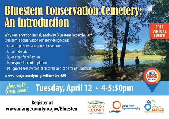 Bluestem Conservation Cemetery: An Introduction, 4/12/22, 4p