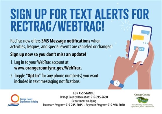 Sign up for text updates & alerts