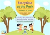 storytime at the park
