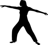 Tai Chi Silhouette 
