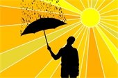 Resilience - sunshine - umbrella