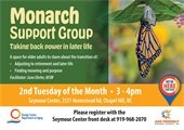 Monarch support group flyer