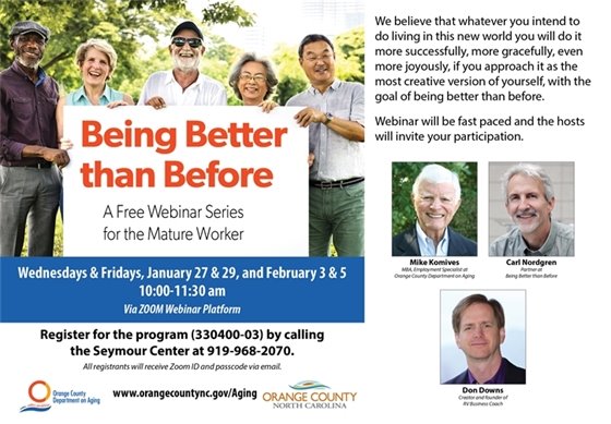 Being Better than Before - Jan & Feb 2021