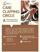 Care Clapping Circle flyer