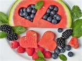 Berries, Watermelon, Hearts
