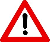 Warning Symbol - Red Exclamation Mark