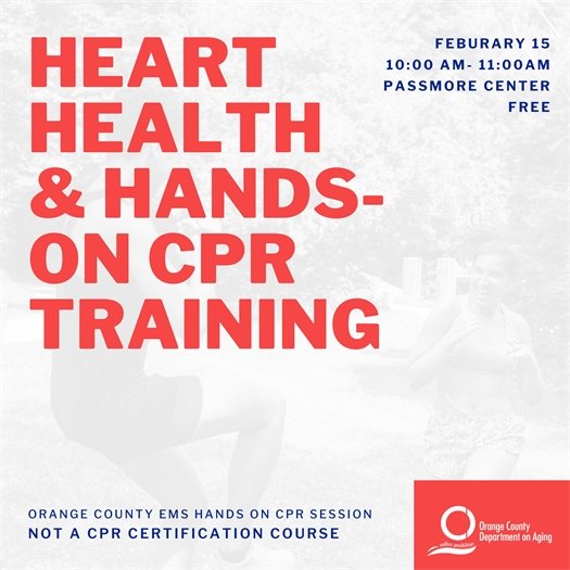CPR Training flyer