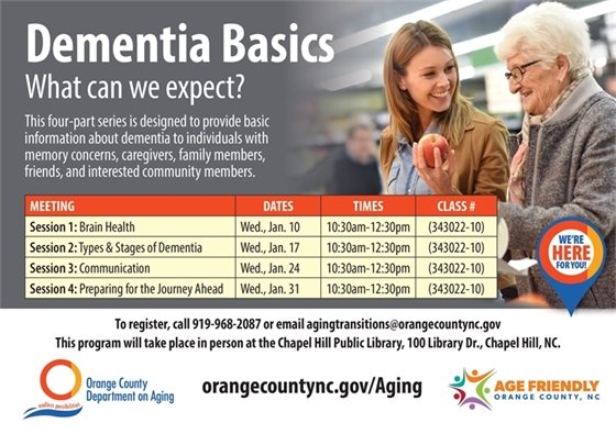 Dementia Basics information