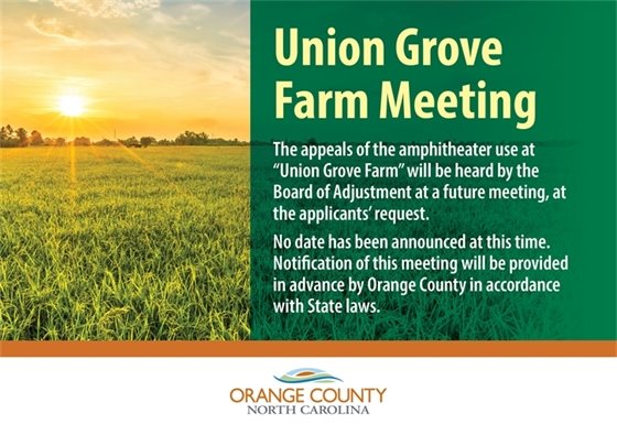Union Grove Farm Information