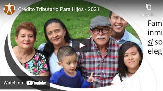Child Tax Credit Video in Spanish