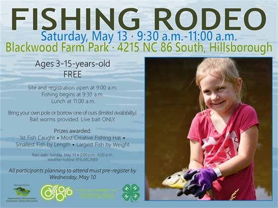 Fishing Rodeo - Saturday, May 13