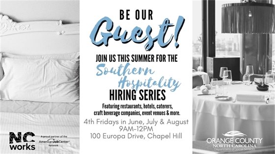 Southern Hospitality Hiring Fair graphic