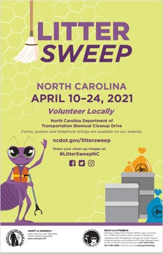 Litter Sweep April 10-24