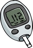 Glucose device clipart