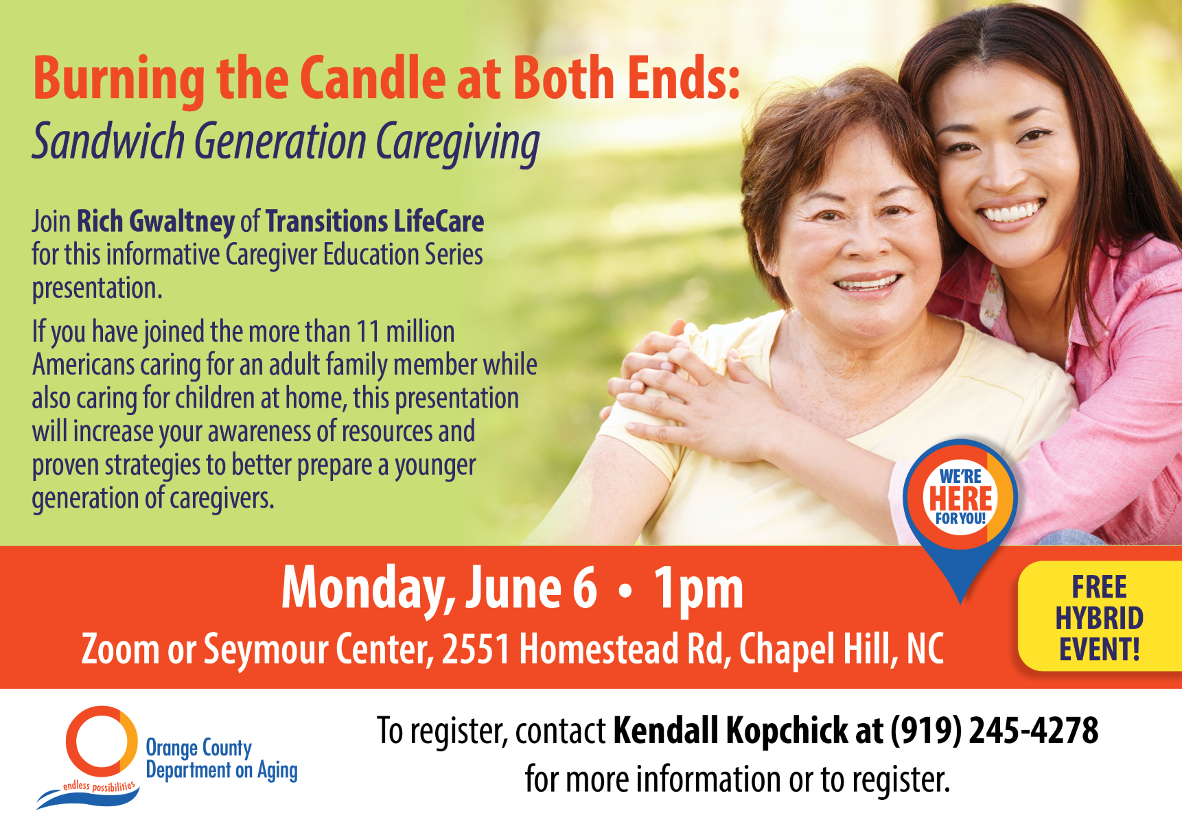 Sandwich Generation Caregiver graphic