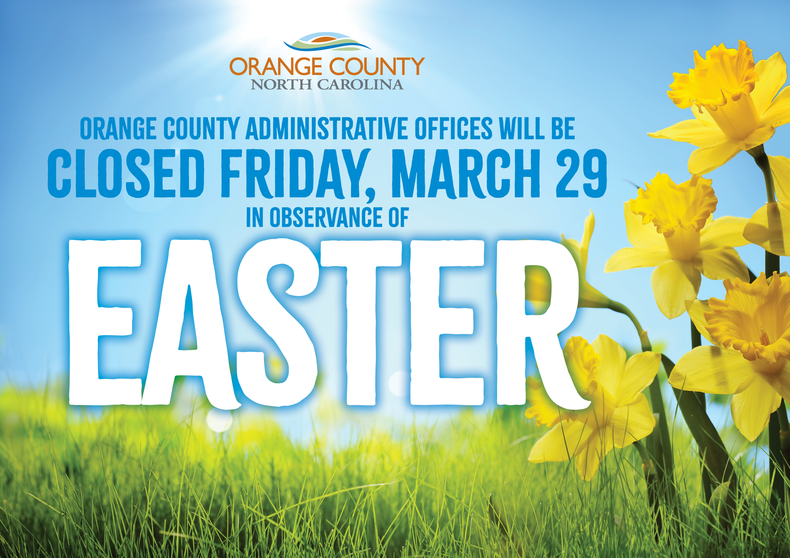 easter closings