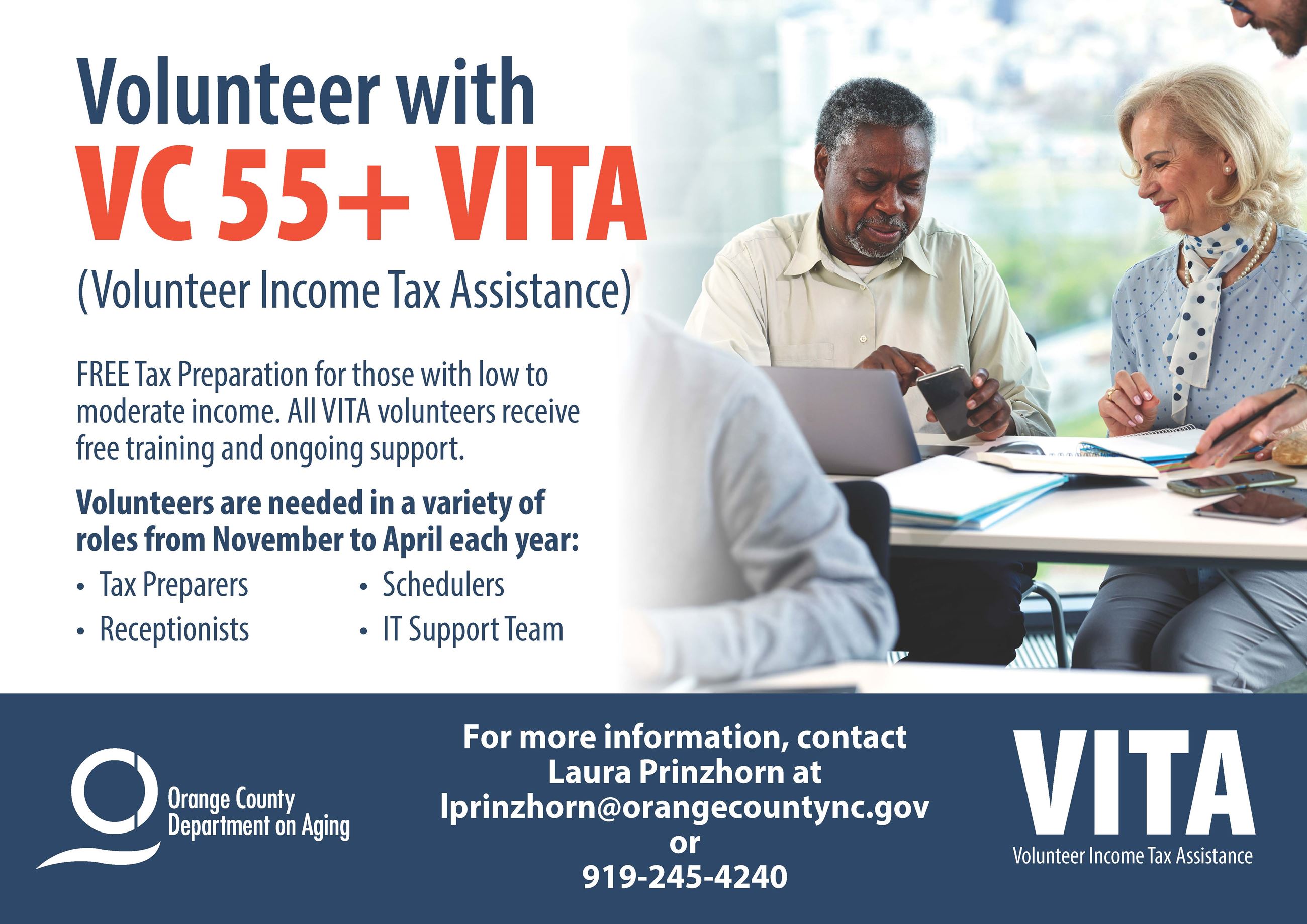 VITA VOLUNTEER FLYER