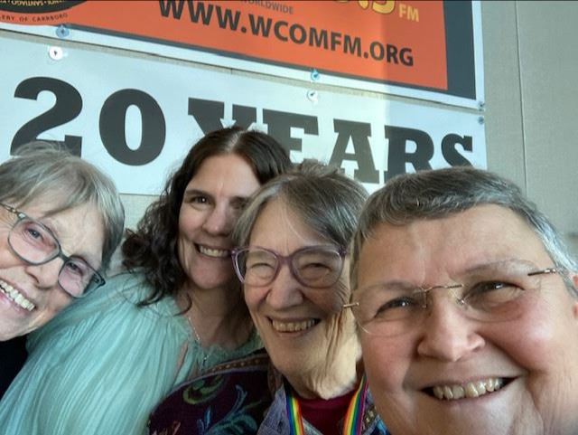 OUT On The Edge host and guest(s) in the studio