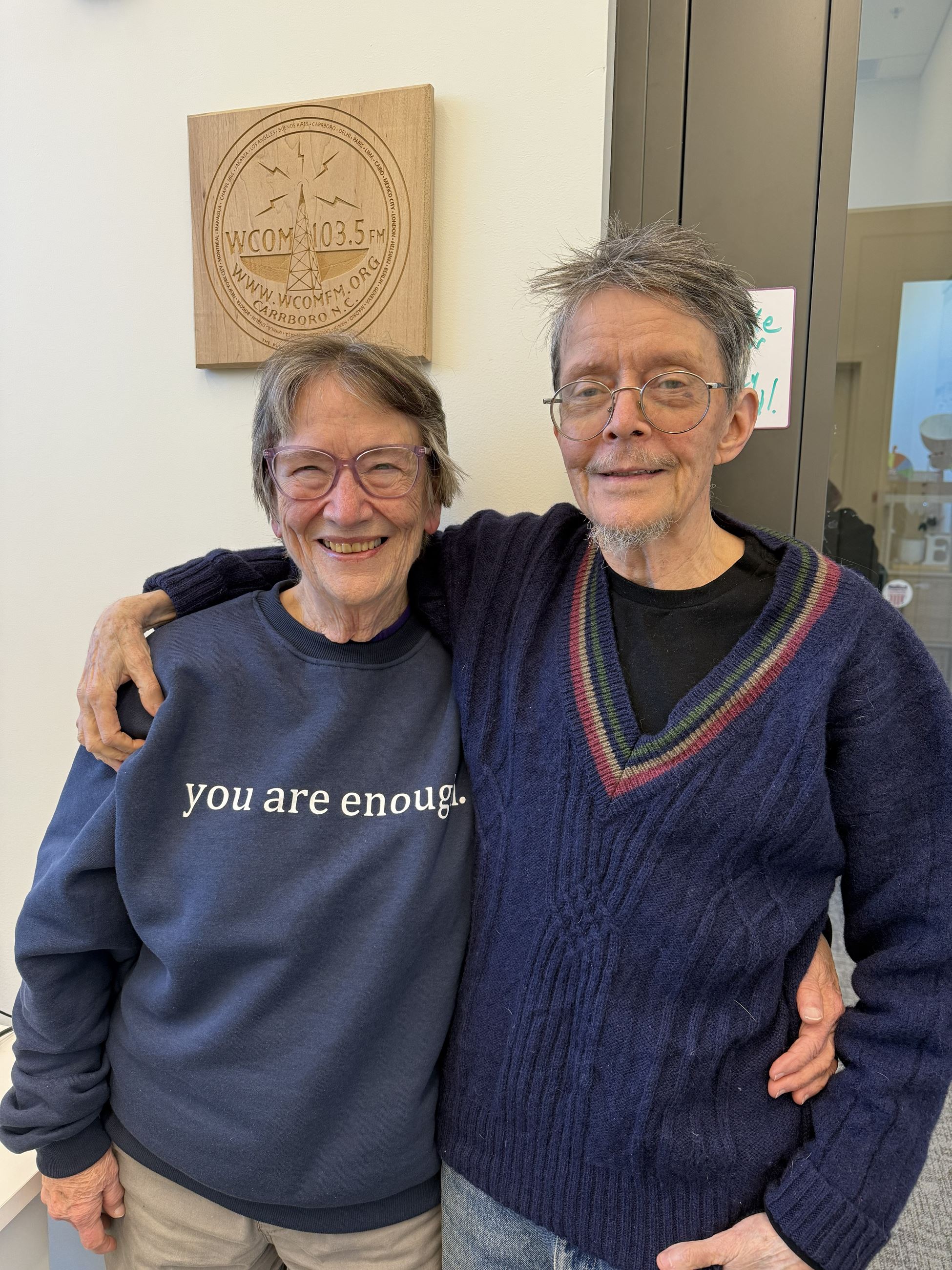 OUT On The Edge host and guest(s) in the studio