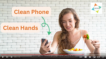 your cell phone may be spreading germs