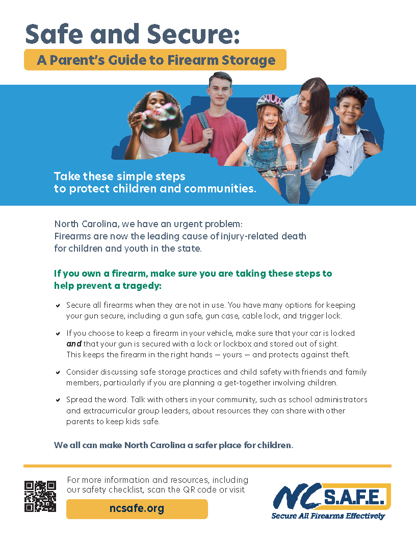 Parent Safe Firearm Storage English